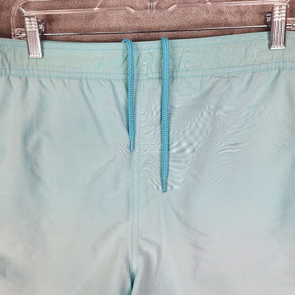 Mens Caribbean Swimwear Blue Swim Trunks Shorts Drawstring Waist Mesh Lining XL - Picture 4 of 13